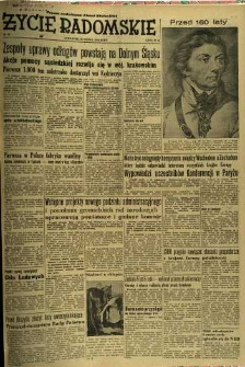 Życie Radomskie, 1954, nr 72
