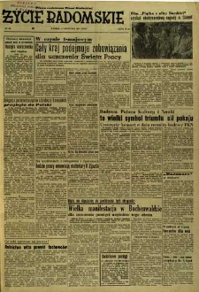 Życie Radomskie, 1954, nr 88