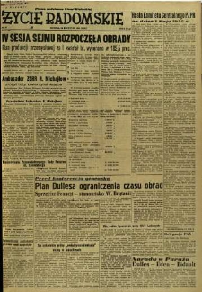 Życie Radomskie, 1954, nr 97