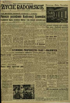 Życie Radomskie, 1954, nr 100