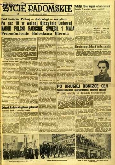 Życie Radomskie, 1954, nr 105