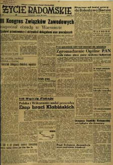 Życie Radomskie, 1954, nr 107