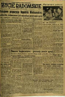 Życie Radomskie, 1954, nr 126