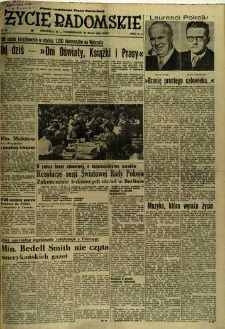 Życie Radomskie, 1954, nr 128