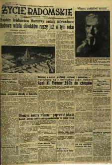 Życie Radomskie, 1954, nr 134