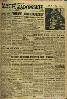 Życie Radomskie, 1954, nr 138
