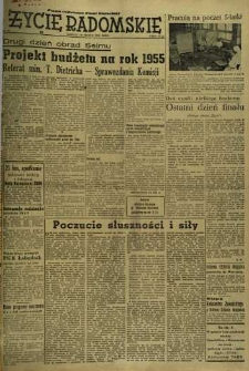Życie Radomskie, 1955, nr 66