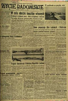 Życie Radomskie, 1954, nr 144