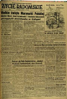 Życie Radomskie, 1954, nr 153