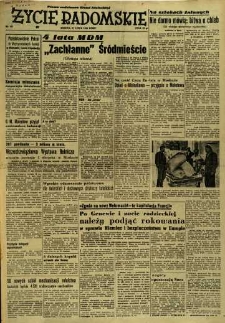 Życie Radomskie, 1954, nr 181