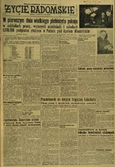 Życie Radomskie, 1955, nr 89