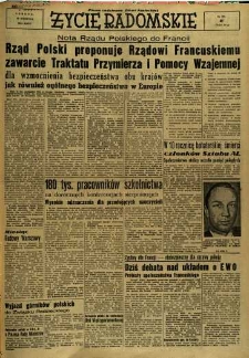 Życie Radomskie, 1954, nr 205