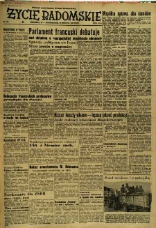 Życie Radomskie, 1954, nr 206