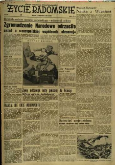 Życie Radomskie, 1954, nr 208
