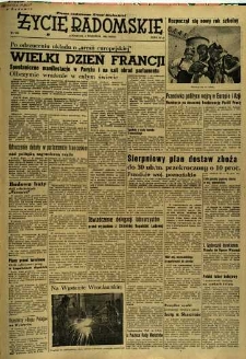 Życie Radomskie, 1954, nr 209