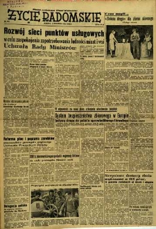 Życie Radomskie, 1954, nr 211