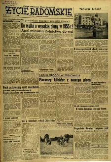 Życie Radomskie, 1954, nr 213