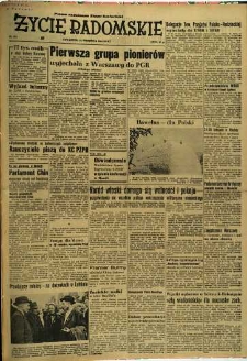 Życie Radomskie, 1954, nr 221
