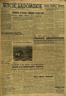 Życie Radomskie, 1954, nr 225