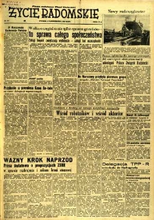 Życie Radomskie, 1954, nr 237