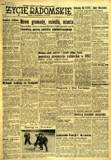 Życie Radomskie, 1954, nr 238