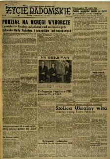 Życie Radomskie, 1954, nr 243