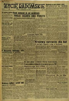 Życie Radomskie, 1954, nr 249