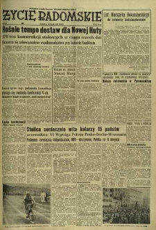 Życie Radomskie, 1953, nr 116
