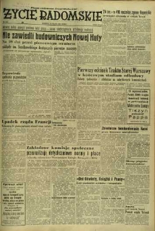 Życie Radomskie, 1953, nr 122