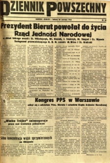 Dziennik Powszechny, 1945, R. 1, nr 45