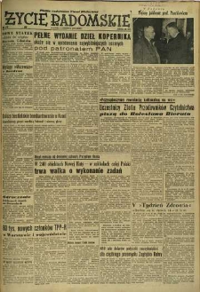 Życie Radomskie, 1953, nr 133