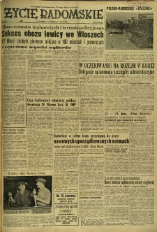 Życie Radomskie, 1953, nr 138