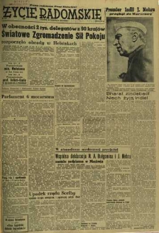 Życie Radomskie, 1955, nr 148