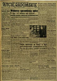 Życie Radomskie, 1954, nr 262