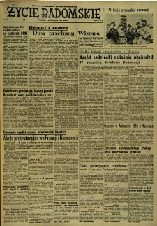 Życie Radomskie, 1954, nr 267