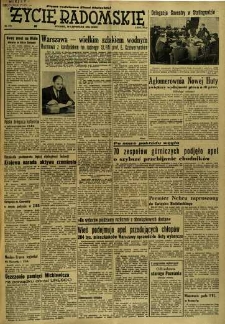 Życie Radomskie, 1954, nr 273