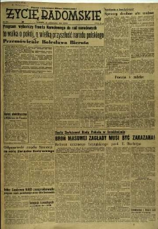 Życie Radomskie, 1954, nr 279
