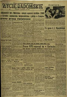 Życie Radomskie, 1954, nr 281