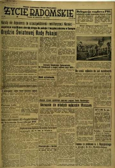 Życie Radomskie, 1954, nr 282