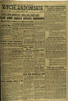 Życie Radomskie, 1954, nr 292
