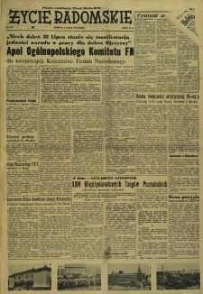 Życie Radomskie, 1955, nr 155
