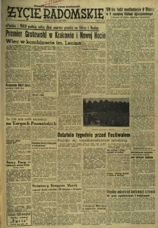 Życie Radomskie, 1955, nr 161
