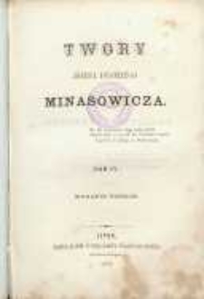 Twory Józefa Dyonizego Minasowicza T. 4 Poezje Fryderyka Szyllera po polsku