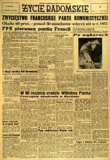 Życie Radomskie, 1956, nr 3