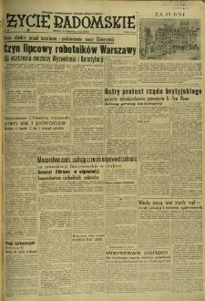 Życie Radomskie, 1953, nr 149