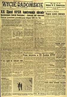 Życie Radomskie, 1956, nr 40