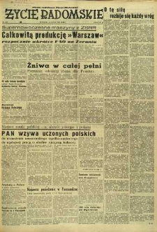 Życie Radomskie, 1953, nr 166
