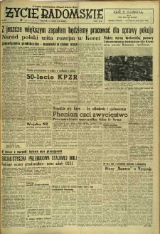 Życie Radomskie, 1953, nr 181