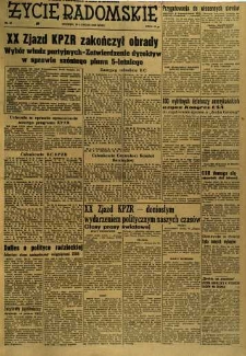 Życie Radomskie, 1956, nr 49