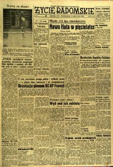 Życie Radomskie, 1956, nr 72